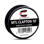 Fil Clapton MTL Coilology de 3 m – 27/37 Ni80 3,25 ohms/ft - 1 paquet – Parcelcabin International Shipping