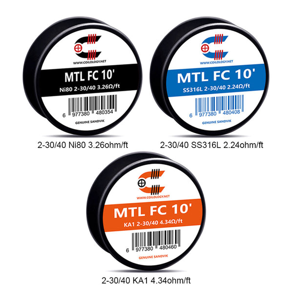 10ft Coilology MTL FC Wire – 10ft Coilology MTL FC Wire
