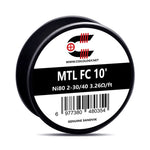 10ft Coilology MTL FC Wire – 2-30/40 SS316L 2.24ohm/ft - 1Pack

