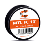 10ft Coilology MTL FC Wire – 2-30/40 SS316L 2.24ohm/ft - 1Pack
