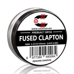 10pcs Coilology Pre-built Fused Clapton Coils – 2-27/37 Ni80 5/4lp ID:3.0mm 0.36ohm - 1Pack
