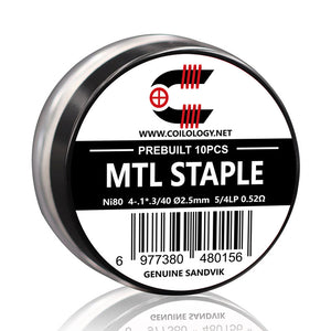 
          10 résistances MTL pré-montées Coilology – Other – Parcelcabin International Shipping
        