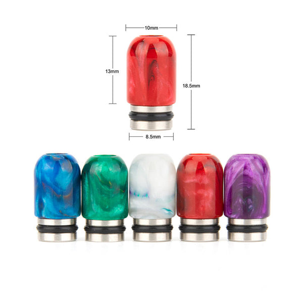 Reewape Resin 510 Drip Tip Random Color (10pcs/pack) – AS106 - 1Pack

