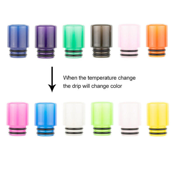 Reewape Resin 510 Drip Tip Random Color (10pcs/pack) – AS229W - 1Pack
