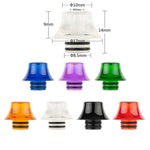 Reewape Resin 510 Drip Tip Random Color (10pcs/pack) – AS220 - 1Pack
