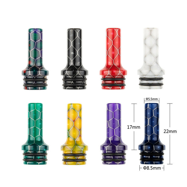 Reewape Resin 510 Drip Tip Random Color (10pcs/pack) – AS248S - 1Pack
