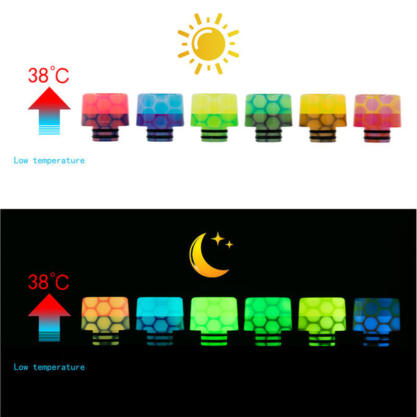 Reewape Resin 510 Drip Tip Random Color (10pcs/pack) – AS250 - 1Pack
