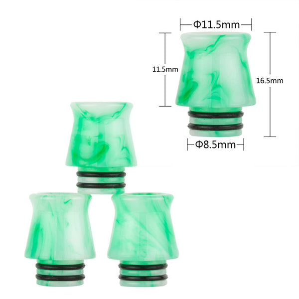 Reewape Resin 510 Drip Tip Random Color (10pcs/pack) – AS253 - 1Pack
