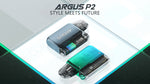 مجموعة نظام VOOPOO Argus P2 Pod بسعة 1100 مللي أمبير/ساعة وسعة 2 مل – مجموعة Argus P2 باللون الأسود غير اللامع
