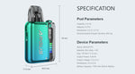 مجموعة نظام VOOPOO Argus P2 Pod بسعة 1100 مللي أمبير/ساعة وسعة 2 مل – مجموعة Argus P2 باللون الأسود غير اللامع
