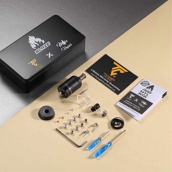 ThunderCloud x Mike Vapes Blaze MTL RTA Tank Atomizer 3ml (22mm) – ThunderCloud x Mike Vapes Blaze MTL RTA Tank Atomizer 3ml (22mm)
