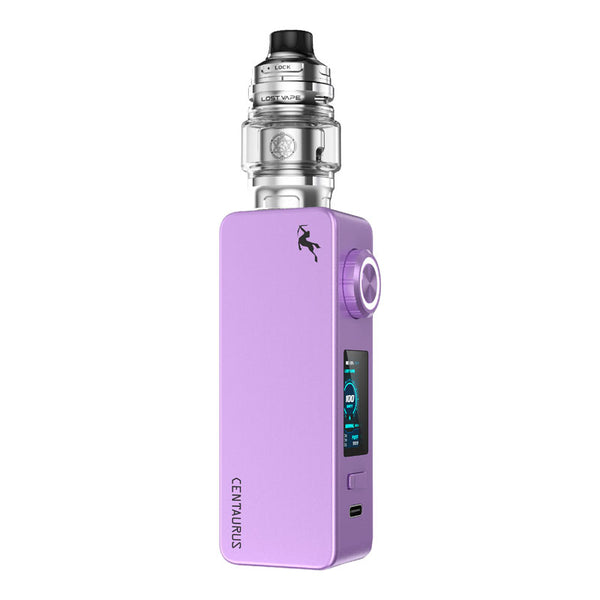 Lost Vape Centaurus M100 Mod Kit with Centaurus Sub Ohm V2 Tank 5ml – Lavender Valley - Centaurus M100 Kit
