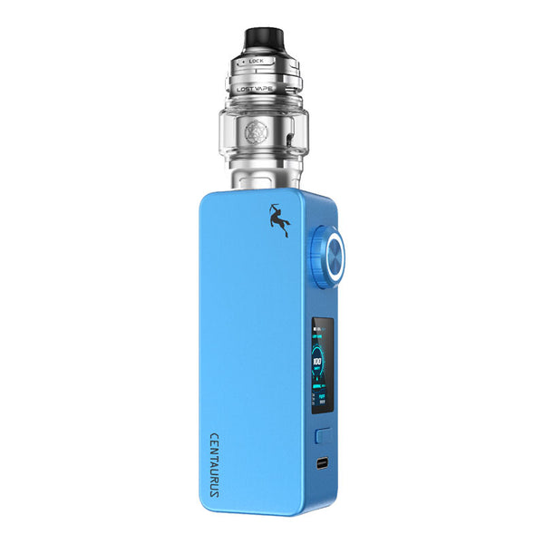 Lost Vape Centaurus M100 Mod Kit with Centaurus Sub Ohm V2 Tank 5ml – Neon Blue - Centaurus M100 Kit
