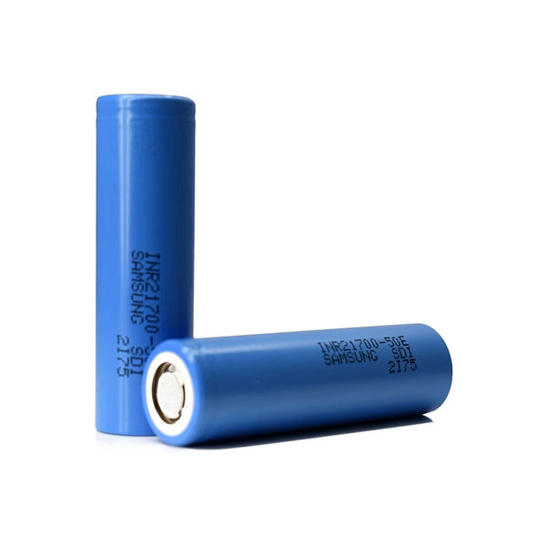 SAMSUNG ICR 50E 21700 5000mAh 20A Flat Top Li-ion Rechargeable Battery
