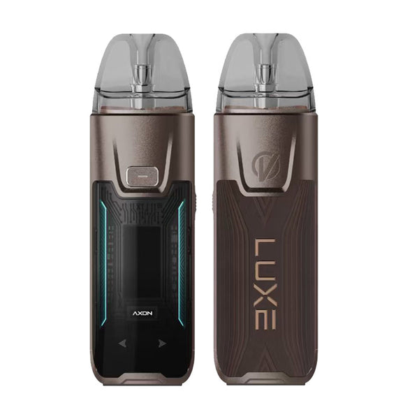 Vaporesso LUXE XR Max 2 Pod Mod Kit 3200mAh 5ml (Max 80W) – Mocha Leather - LUXE XR Max 2 Kit
