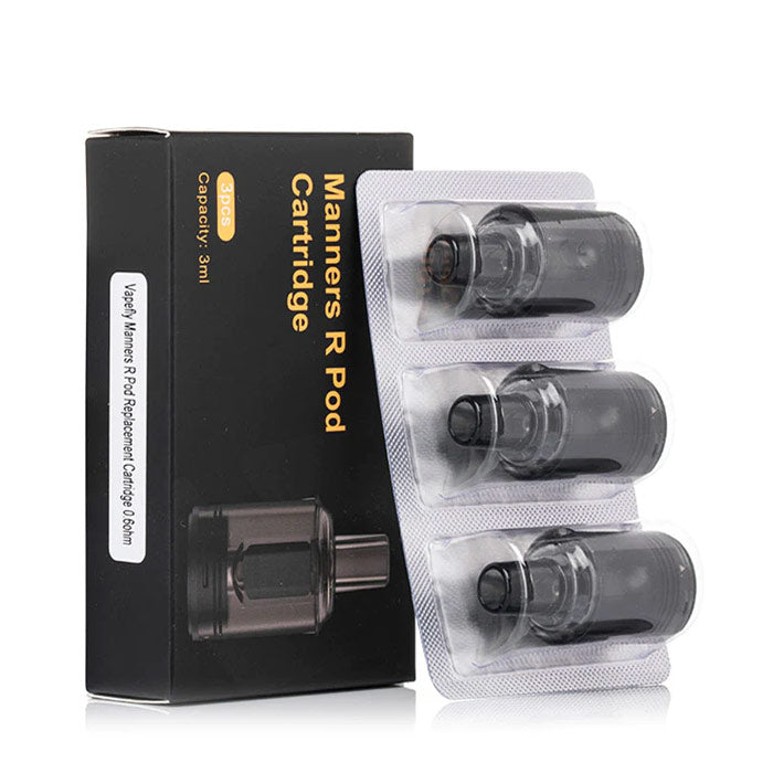 Manner R Pod Vapefly Manners R Pod Cartridge 3ml (3pcs/pack) – Parcelcabin Europe