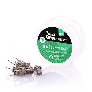 
      
        Hellvape Ni80 Dual Core Fused Clapton Prebuilt Wire 26Ga*2+36Ga (0.36ohm)(10Pcs/Pack) – hellvape – Parcelcabin International Shipping
      
    