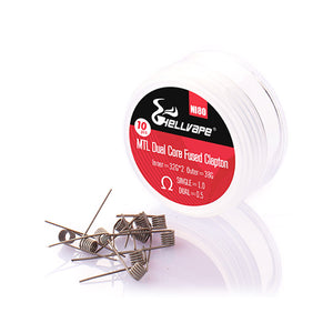 
      
        Hellvape Ni80 MTL Dual Core Fused Clapton Prebuilt Wire 32Ga*2+38Ga (1.0ohm)(10Pcs/Pack) – hellvape – Parcelcabin International Shipping
      
    