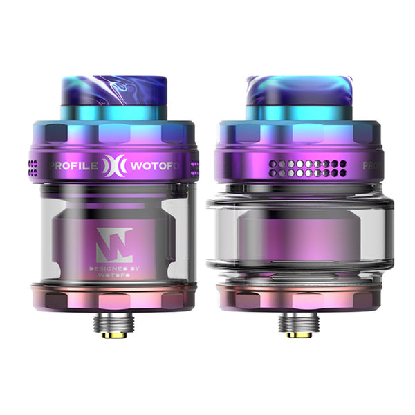 Wotofo Profile X RTA Atomizer 8ml (28mm) – Rainbow - Profile X RTA
