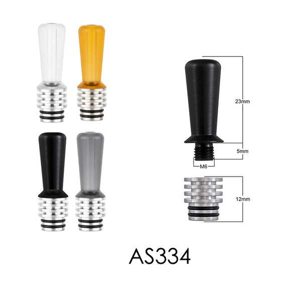 Reewape Resin 510 Drip Tip Random Color (10pcs/pack) – AS334 - 1Pack
