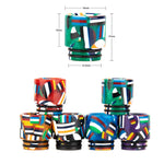 Reewape Resin 810 Drip Tip Random Color (10pcs/pack) – AS157 - 1Pack
