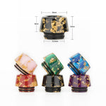 Reewape Resin 810 Drip Tip Random Color (10pcs/pack) – AS157 - 1Pack
