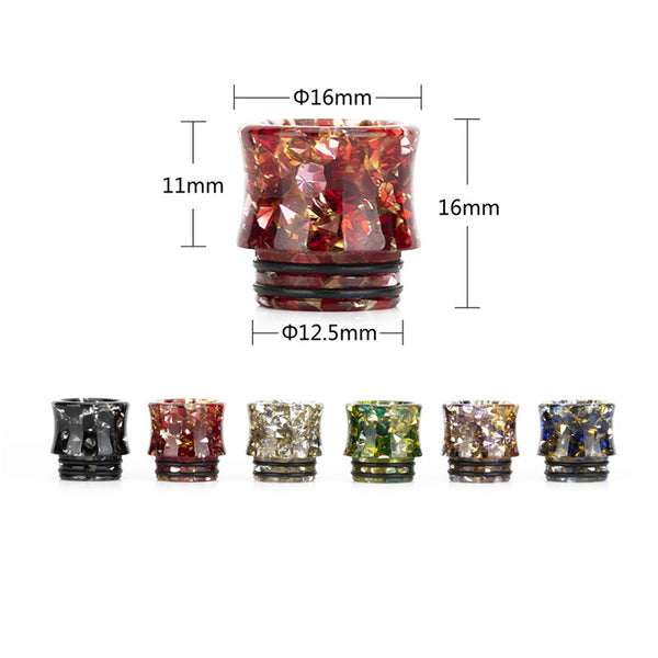 Reewape Resin 810 Drip Tip Random Color (10pcs/pack) – AS190 - 1Pack
