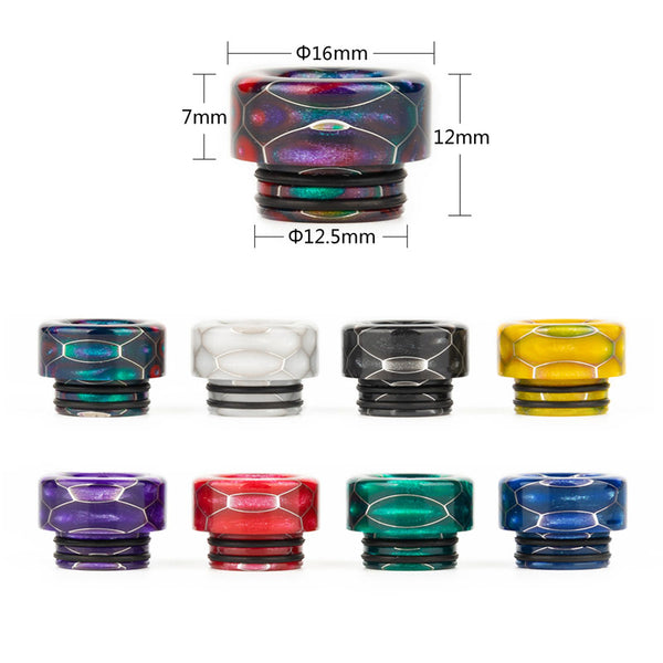Reewape Resin 810 Drip Tip Random Color (10pcs/pack) – AS208 - 1Pack
