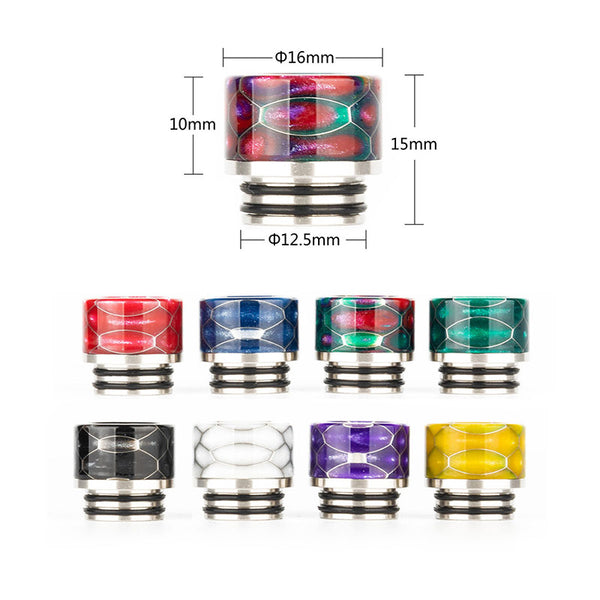 Reewape Resin 810 Drip Tip Random Color (10pcs/pack) – AS213S - 1Pack
