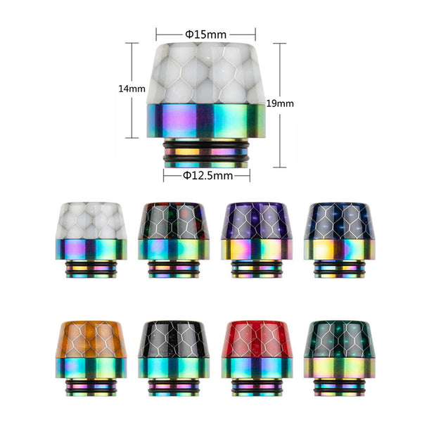 Reewape Resin 810 Drip Tip Random Color (10pcs/pack) – AS288SS - 1Pack
