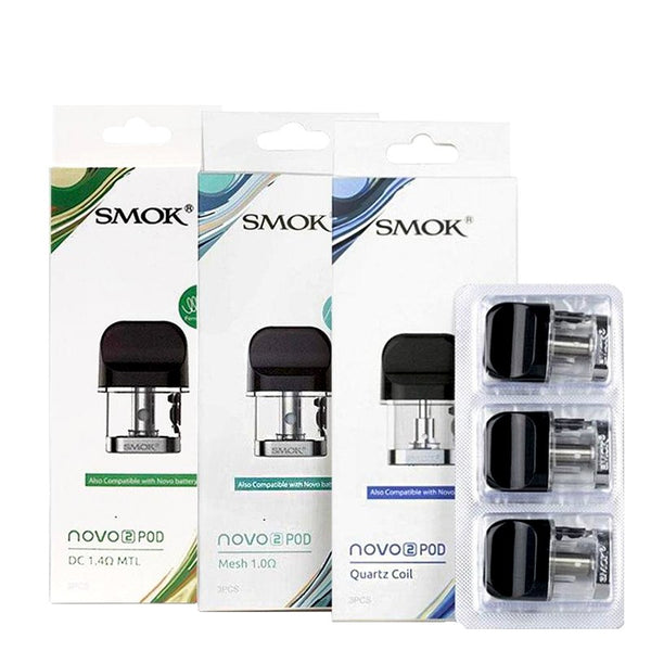 خرطوشة SMOK Novo 2 Pod سعة 2 مل (3 قطع/عبوة) – خرطوشة SMOK Novo 2 Pod سعة 2 مل (3 قطع/عبوة)
