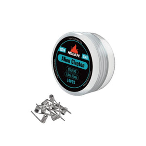 
      
        Hellvape SS316 Triple Core Alien Clapton Prebuilt Coil 27 Ga*3+34Ga (0.24ohm) (10Pcs/Pack) – hellvape – Parcelcabin International Shipping
      
    