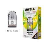 Uwell Caliburn GPP Alpha Cartridge – 0.6ohm - Top Refill (3pcs/pack)
