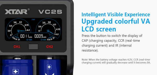 Xtar VC2SL Charger – Xtar VC2SL Charger
