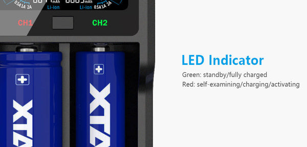 Xtar VC2SL Charger – Xtar VC2SL Charger
