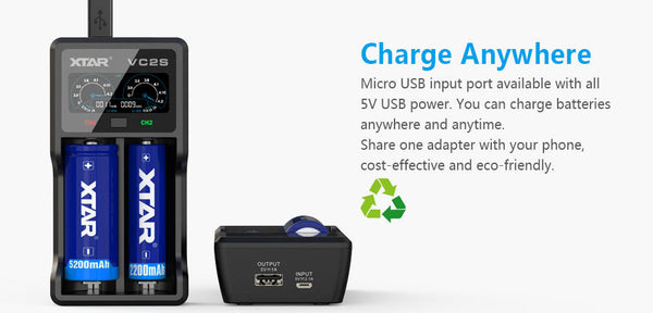 Xtar VC2SL Charger – Xtar VC2SL Charger
