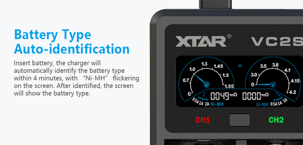 Xtar VC2SL Charger – Xtar VC2SL Charger
