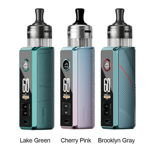 Voopoo Drag S3 60W Box Mod Kit with PnP X Cartridge MTL Pod 3000mAh 5ml – Voopoo Drag S3 60W Box Mod Kit with PnP X Cartridge MTL Pod 3000mAh 5ml
