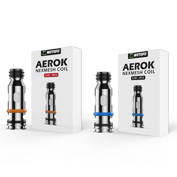 Wotofo Aerok Nexmesh Replacement Coil (3pcs/pack) – Wotofo Aerok Nexmesh Replacement Coil (3pcs/pack)
