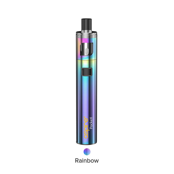 Aspire PockeX AIO Starter Kit 1500mAh – Rainbow - Chinese Edition
