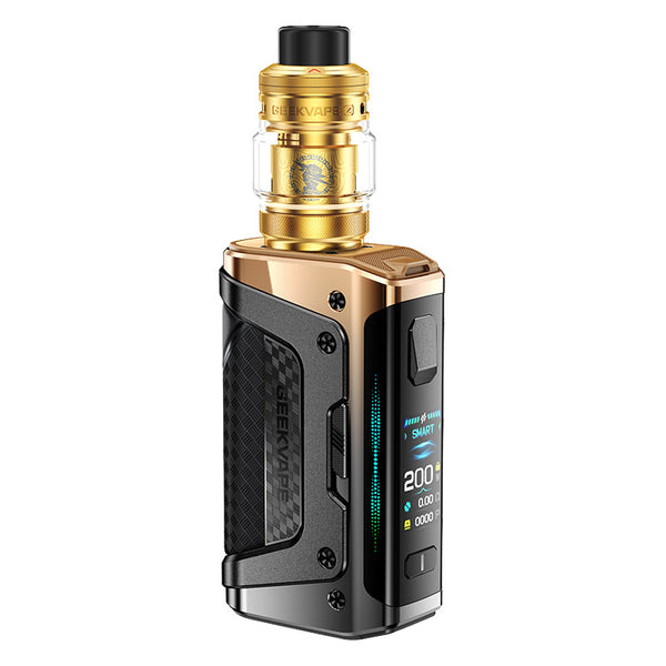 Geekvape Aegis Legend 5 Mod with Z Sub-Ohm Tank 5 Atomizer 5.5/7ml – Racing Gold - Aegis Legend 5
