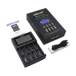 Golisi i4 USB Charger with LCD Screen – Black - i4 USB Charger
