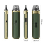 Lost Vape Thelema Aura S Pod System Kit 1600mAh 3ml (Max 40W) – Leather Black - Thelema Aura S Kit
