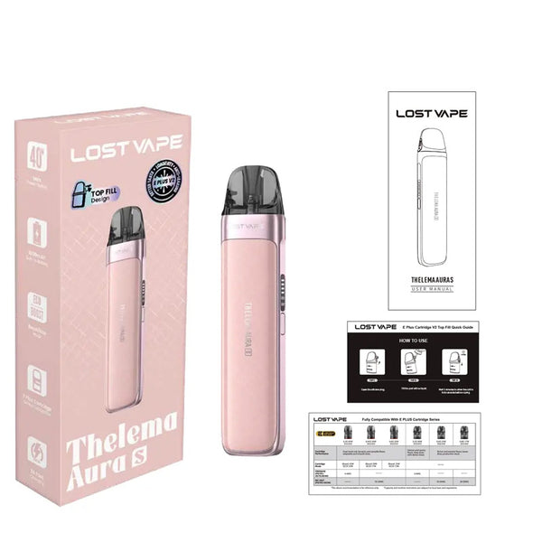 Lost Vape Thelema Aura S Pod System Kit 1600mAh 3ml (Max 40W) – Lost Vape Thelema Aura S Pod System Kit 1600mAh 3ml (Max 40W)
