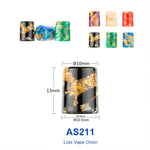 Reewape Resin Drip Tip Random Color (10pcs/pack) – AS246(Smoant Pasito) - 1Pack

