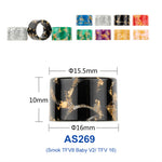 Reewape Resin Drip Tip Random Color (10pcs/pack) – AS246(Smoant Pasito) - 1Pack
