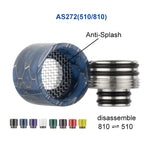Reewape Resin Drip Tip Random Color (10pcs/pack) – AS246(Smoant Pasito) - 1Pack

