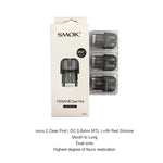 خرطوشة SMOK Novo 2 Pod سعة 2 مل (3 قطع/عبوة) – Novo 2X Meshed 0.9ohm MTL - 1Pack

