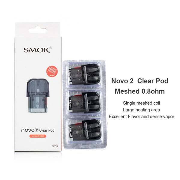 خرطوشة SMOK Novo 2 Pod سعة 2 مل (3 قطع/عبوة) – خرطوشة SMOK Novo 2 Pod سعة 2 مل (3 قطع/عبوة)
