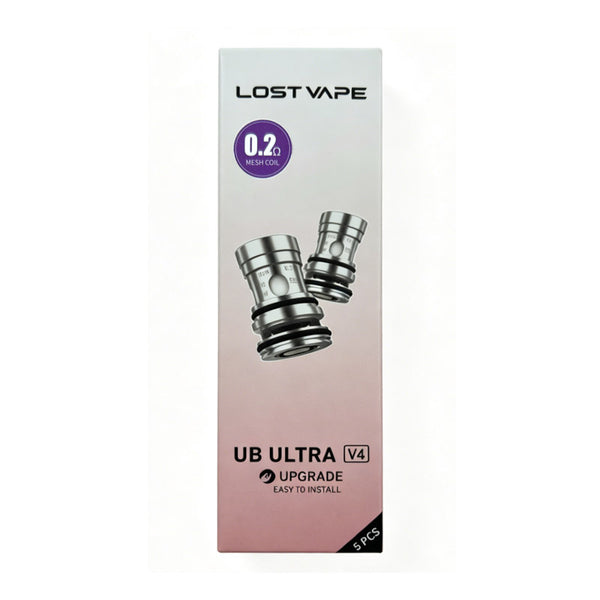 ملف استبدال Lost Vape UB Ultra V4 (5 قطع/عبوة) – UB ULTRA V4 0.2ohm - 1Pack

